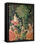 La Vie Seigneuriale: Scene Galante, circa 1500-null-Framed Stretched Canvas