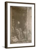 'La Vieille Aux Loques', c1858-James Abbott McNeill Whistler-Framed Giclee Print