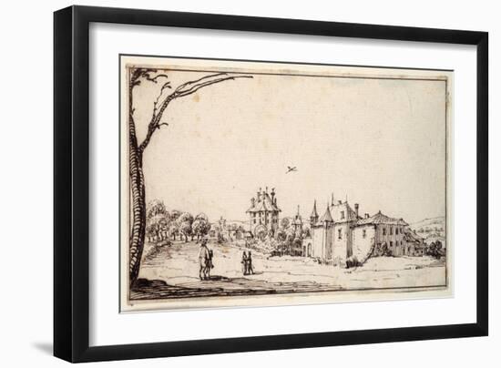 La Vieille Et La Neuve Malgrange-Jacques Callot-Framed Giclee Print