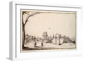 La Vieille Et La Neuve Malgrange-Jacques Callot-Framed Giclee Print