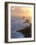 La Vieille Lighthouse, Pointe Du Raz, Cape Sizun, Finistere Region, Brittany, France-Doug Pearson-Framed Photographic Print