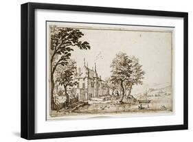 La Vieille Malgrange-Jacques Callot-Framed Giclee Print