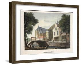 La Vielle Eglise a Delft, C.1895-null-Framed Giclee Print