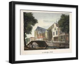 La Vielle Eglise a Delft, C.1895-null-Framed Giclee Print