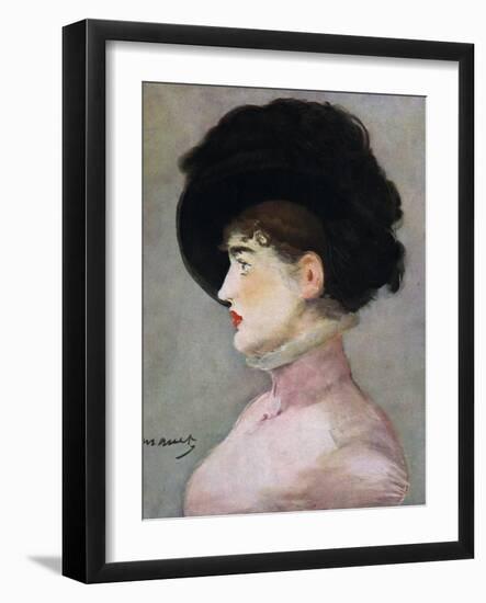 La Viennoise: Portrait of Irma Brunner, 1882-Edouard Manet-Framed Giclee Print