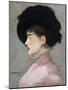 La Viennoise: Portrait of Irma Brunner, 1882-Edouard Manet-Mounted Giclee Print