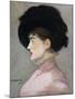 La Viennoise: Portrait of Irma Brunner, 1882-Edouard Manet-Mounted Premium Giclee Print