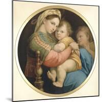 La Vierge ?a Chaise-Raffaello Sanzio-Mounted Giclee Print
