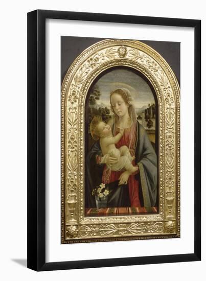 La Vierge à l'églantine-Sebastiano Mainardi-Framed Giclee Print