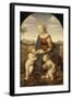 La Vierge à l'Enfant avec le petit saint Jean-Baptiste dite "La Belle Jardinière"-Raffaello Sanzio-Framed Giclee Print