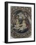 La Vierge à l'enfant et cinq anges (Vierge du Magnificat)-Sandro Botticelli-Framed Giclee Print