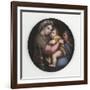 La Vierge à la chaise-Raffaello Sanzio-Framed Giclee Print