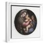 La Vierge à la chaise-Raffaello Sanzio-Framed Giclee Print