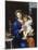 La Vierge à la grappe-Pierre Mignard-Mounted Giclee Print