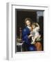 La Vierge à la grappe-Pierre Mignard-Framed Giclee Print