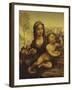 La Vierge au fuseau-Leonardo da Vinci-Framed Giclee Print