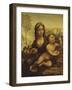 La Vierge au fuseau-Leonardo da Vinci-Framed Giclee Print