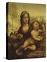 La Vierge au fuseau-Leonardo da Vinci-Stretched Canvas