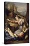 La Vierge au voile bleu-Raffaello Sanzio-Stretched Canvas