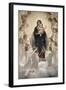 La Vierge aux anges-William Adolphe Bouguereau-Framed Giclee Print