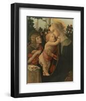 La Vierge avec l'Enfant et St. Jean-Sandro Botticelli-Framed Premium Giclee Print