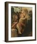 La Vierge avec l'Enfant et St. Jean-Sandro Botticelli-Framed Premium Giclee Print