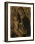 La Vierge et l'Enfant, avec deux chérubins-null-Framed Giclee Print