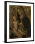 La Vierge et l'Enfant, avec deux chérubins-null-Framed Giclee Print