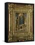 La Vierge et l'Enfant entre saint Jean-Baptiste et saint Sébastien-Francesco Zaganelli-Framed Stretched Canvas