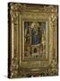 La Vierge et l'Enfant entre saint Jean-Baptiste et saint Sébastien-Francesco Zaganelli-Stretched Canvas
