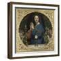 La Vierge ?'Hostie-Jean-Auguste-Dominique Ingres-Framed Giclee Print