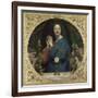 La Vierge ?'Hostie-Jean-Auguste-Dominique Ingres-Framed Giclee Print