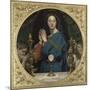 La Vierge ?'Hostie-Jean-Auguste-Dominique Ingres-Mounted Giclee Print