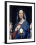 La Vierge ?'Hostie-Jean-Auguste-Dominique Ingres-Framed Giclee Print