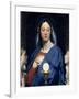 La Vierge ?'Hostie-Jean-Auguste-Dominique Ingres-Framed Giclee Print