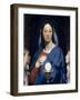 La Vierge ?'Hostie-Jean-Auguste-Dominique Ingres-Framed Giclee Print