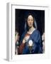 La Vierge ?'Hostie-Jean-Auguste-Dominique Ingres-Framed Giclee Print