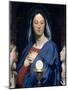 La Vierge ?'Hostie-Jean-Auguste-Dominique Ingres-Mounted Giclee Print