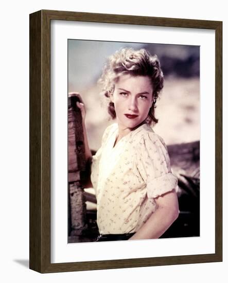 La Ville Abandonnee YELLOW SKY by William Wellman with Anne Baxter, 1948 (photo)-null-Framed Photo