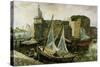 La Ville-Close, Concarneau, Brittany, 1930-Christopher Wood-Stretched Canvas