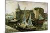 La Ville-Close, Concarneau, Brittany, 1930-Christopher Wood-Mounted Giclee Print