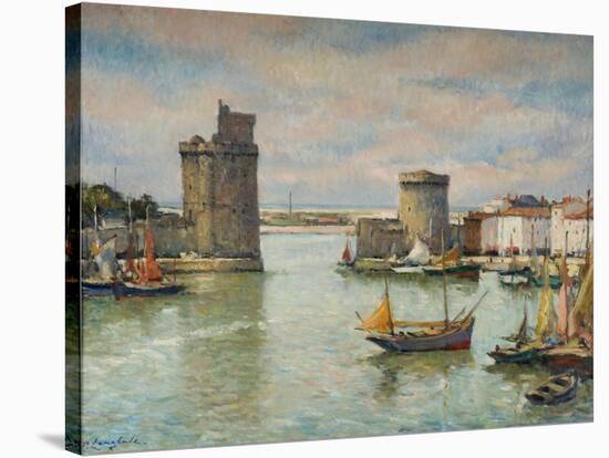 La Ville De La Rochelle-Pierre Langlade-Stretched Canvas