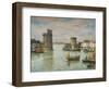 La Ville De La Rochelle-Pierre Langlade-Framed Premium Giclee Print