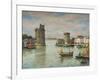 La Ville De La Rochelle-Pierre Langlade-Framed Giclee Print