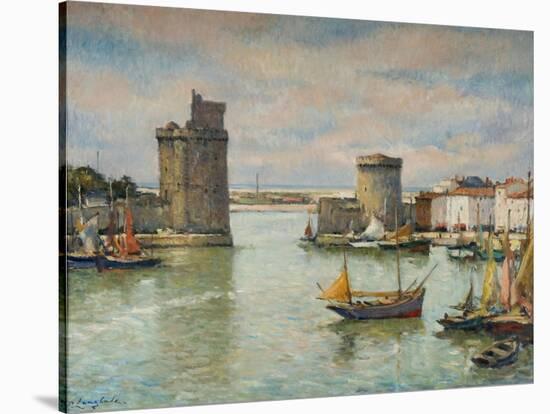 La Ville De La Rochelle-Pierre Langlade-Stretched Canvas