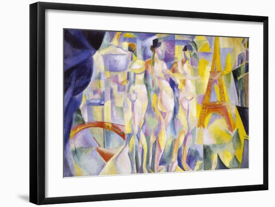 La Ville de Paris, c1911-Robert Delaunay-Framed Premium Giclee Print