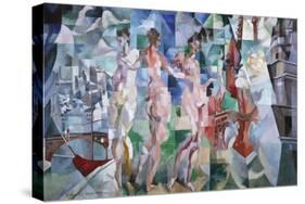 La ville de Paris-Robert Delaunay-Stretched Canvas