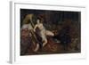 La violencia de Tarquino, 16th century-Jacopo Robusti Tintoretto-Framed Giclee Print