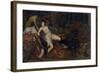 La violencia de Tarquino, 16th century-Jacopo Robusti Tintoretto-Framed Giclee Print