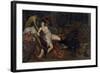 La violencia de Tarquino, 16th century-Jacopo Robusti Tintoretto-Framed Giclee Print